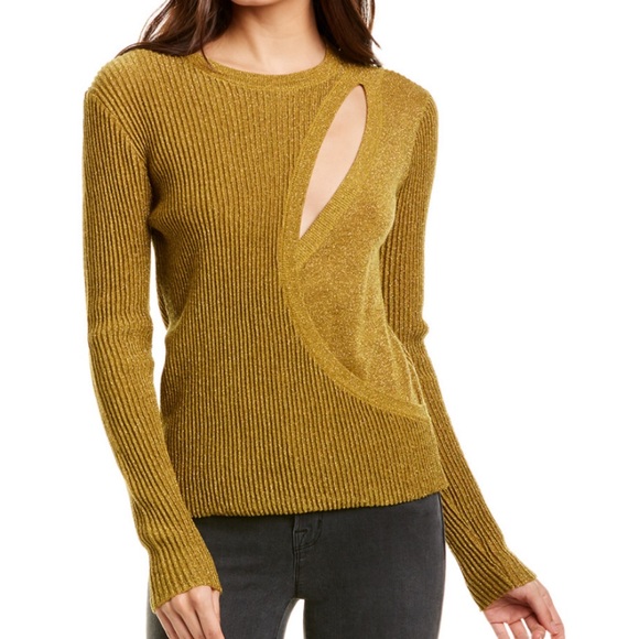 Michelle Mason-Asymmetrical Layered Sweater - Picture 1 of 8